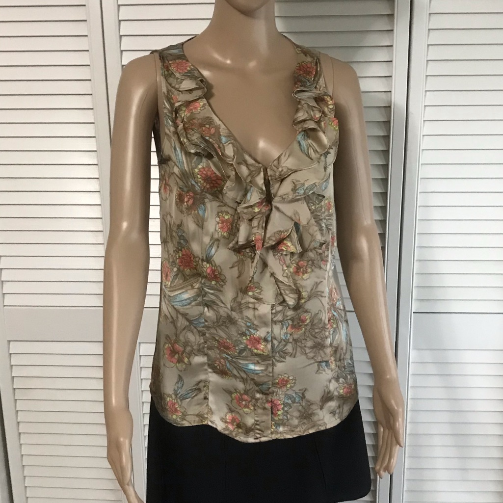 Anne Klein Shirt Sz Sm